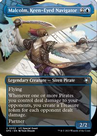 Malcolm, Keen-Eyed Navigator (Borderless) — Special Guests