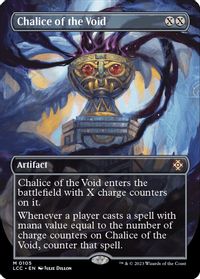 Chalice of the Void (Borderless) — Commander: The Lost Caverns of Ixalan