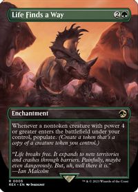 Life Finds a Way (Borderless) — Universes Beyond: Jurassic World Collection