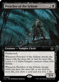 Preacher of the Schism (Extended Art) — The Lost Caverns of Ixalan