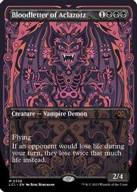 Bloodletter of Aclazotz (Borderless) — The Lost Caverns of Ixalan