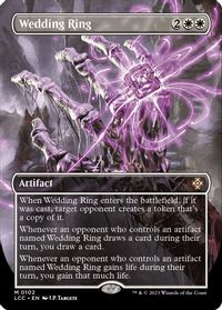 Wedding Ring (Borderless) — Commander: The Lost Caverns of Ixalan