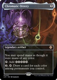 Chromatic Orrery (Borderless) — Commander: The Lost Caverns of Ixalan