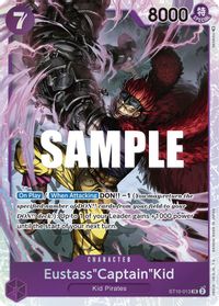 Eustass"Captain"Kid (013) — Ultra Deck: The Three Captains
