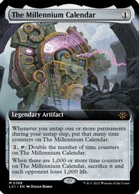 The Millennium Calendar (Extended Art) — The Lost Caverns of Ixalan