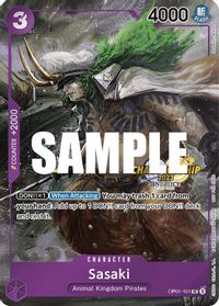 Sasaki (CS 2023 Event Pack) — One Piece Promotion Cards
