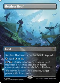 Restless Reef (Borderless) — The Lost Caverns of Ixalan