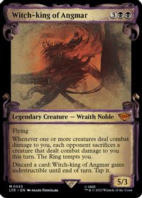 Witch-king of Angmar (Showcase Scrolls) — Universes Beyond: The Lord of the Rings: Tales of Middle-earth
