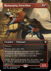 Rampaging Ferocidon (Borderless) — Special Guests