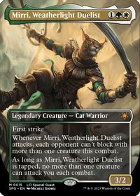 Mirri, Weatherlight Duelist (Borderless) — Special Guests