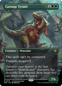 Carnage Tyrant (Borderless) — Special Guests
