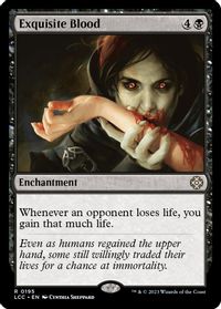 Exquisite Blood — Commander: The Lost Caverns of Ixalan
