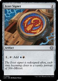 Izzet Signet — Commander: The Lost Caverns of Ixalan