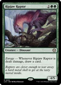 Ripjaw Raptor — Commander: The Lost Caverns of Ixalan