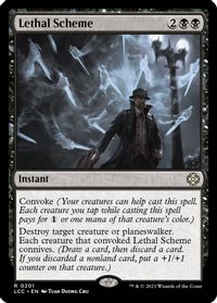Lethal Scheme — Commander: The Lost Caverns of Ixalan