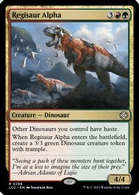 Regisaur Alpha — Commander: The Lost Caverns of Ixalan