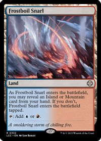Frostboil Snarl — Commander: The Lost Caverns of Ixalan