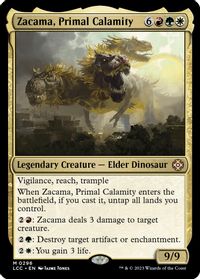 Zacama, Primal Calamity — Commander: The Lost Caverns of Ixalan