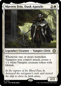 Mavren Fein, Dusk Apostle — Commander: The Lost Caverns of Ixalan