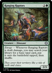 Ranging Raptors — Commander: The Lost Caverns of Ixalan