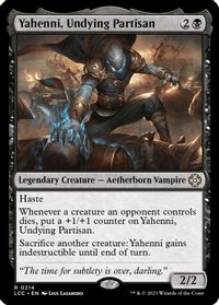 Yahenni, Undying Partisan — Commander: The Lost Caverns of Ixalan
