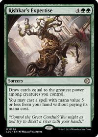 Rishkar's Expertise — Commander: The Lost Caverns of Ixalan