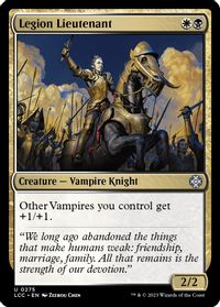 Legion Lieutenant — Commander: The Lost Caverns of Ixalan