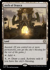 Arch of Orazca — Commander: The Lost Caverns of Ixalan