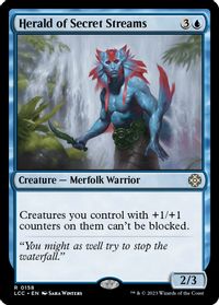 Herald of Secret Streams — Commander: The Lost Caverns of Ixalan