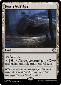 Kessig Wolf Run — Commander: The Lost Caverns of Ixalan