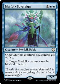 Merfolk Sovereign — Commander: The Lost Caverns of Ixalan