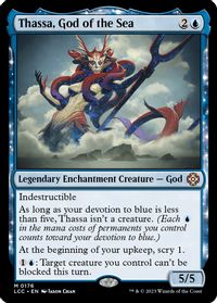 Thassa, God of the Sea — Commander: The Lost Caverns of Ixalan