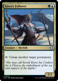 Kiora's Follower — Commander: The Lost Caverns of Ixalan