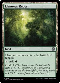 Llanowar Reborn — Commander: The Lost Caverns of Ixalan