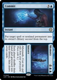 Commit // Memory — Commander: The Lost Caverns of Ixalan