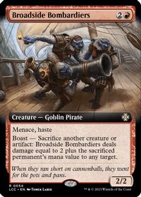 Broadside Bombardiers (Extended Art) — Commander: The Lost Caverns of Ixalan