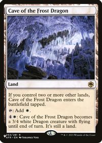 Cave of the Frost Dragon — The List Reprints