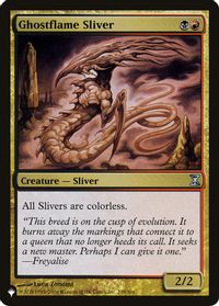 Ghostflame Sliver — The List Reprints