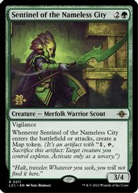 Sentinel of the Nameless City — Prerelease Cards