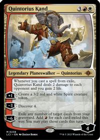 Quintorius Kand — Prerelease Cards