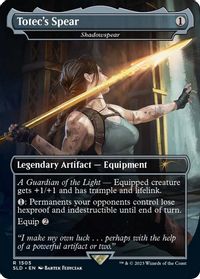 Totec's Spear - Shadowspear — Secret Lair Drop Series
