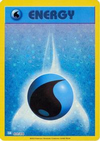 Basic Water Energy — Trading Card Game Classic