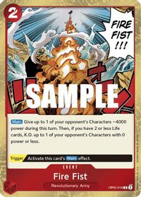 Fire Fist — Awakening of the New Era