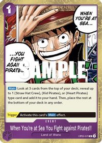 When You're at Sea You Fight against Pirates!! — Awakening of the New Era