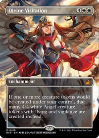 Divine Visitation (Anime Borderless) — Ravnica Remastered