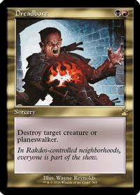 Dreadbore (Retro Frame) — Ravnica Remastered