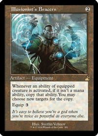 Illusionist's Bracers (Retro Frame) — Ravnica Remastered