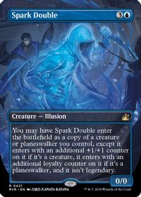 Spark Double (Anime Borderless) — Ravnica Remastered