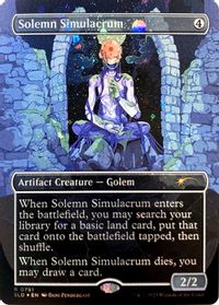 Solemn Simulacrum (0791) (Galaxy Foil) — Secret Lair Drop Series
