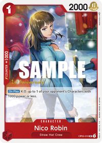 Nico Robin — Awakening of the New Era: 1st Anniversary Tournament Cards
